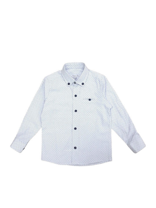 Boutique Boys Kids Shirt Long Sleeve Light Blue
