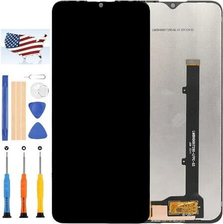 ZTE Screen with Touch Mechanism for ZTE Blade V2020 Smart, ZTE Blade V20 Smart (Black)