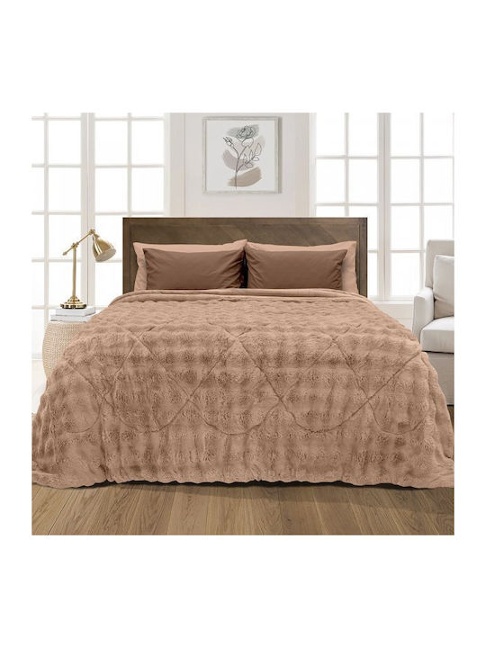 Lino Home Bettbezug Großes Doppelbett 220x240cm Conilio Pink 850 GSMGsm