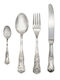 Savvas Design Set de Tacâmuri Argintiu 51buc