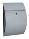 Outdoor Mailbox Metallic in Silver Color