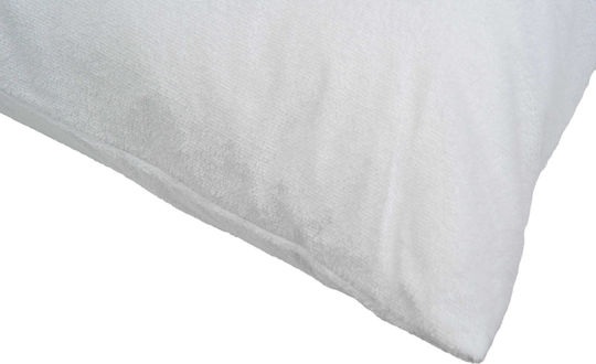 Epavlis Homeware Калъфка за Възглавница Водоустойчива Бяла 50x70см.