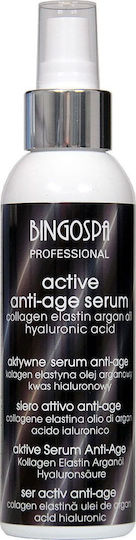BingoSpa Active Anti Age Moisturizing & Anti-aging Serum Face & Eyes with Vitamin E & Hyaluronic Acid for Firming & Revitalization 150gr