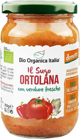 Bio Organica Italia Βιολογική Σάλτσα Ζυμαρικών Ortolana 350g 16922