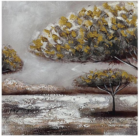 Fylliana Tree 3210 Gemälde auf Leinwand 60x60cm