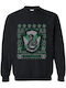 Christmas Ugly Sweater Slytherin Pop Culture Black