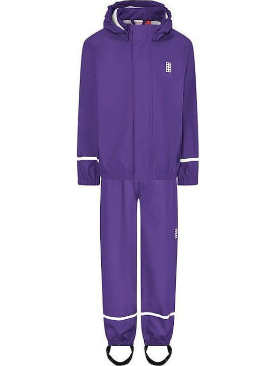 Lego Wear 11010041-622 Kids Trousers and Jacket Set for Ski & Snowboard Purple