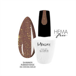 Mixcoco Top & Base Coat Rubber 15ml