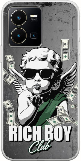 Rich Boy Club Vivo Y35 Silicon Transparent TPU Flexibil