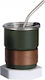 Μπουκάλι Θερμός Ανοξείδωτο / Πλαστικό 300ml Green