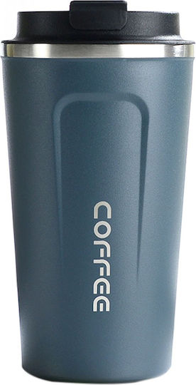 Tpster Flasche Thermosflasche Rostfreier Stahl 500ml Gray
