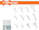 Wadfow Hook Galvanized 172pcs