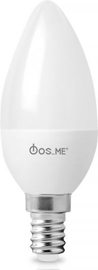 Fos me Λάμπα LED 4.9W για Ντουί E14 Φυσικό Λευκό 470lm