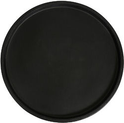 Harmony Round Plate Pot BLACK 65x65cm