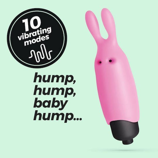 Crushious Mini Klitoris Vibrator 8,8cm Rosa