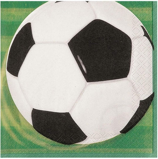 Servietten 3D Fußball 16 Stk