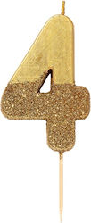 Goldene Kerze Nr. 4