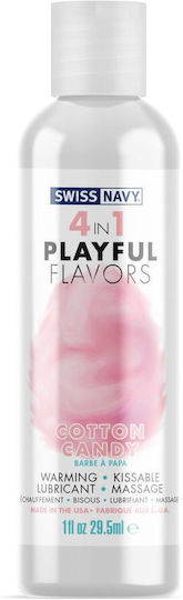 4-in-1 Gleitmittel mit Zuckerwatte-Geschmack 1 Fl Oz 30 ml