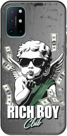 Rich Boy Club Oneplus 8t Черен TPU Черен Силикон