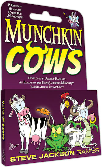 Επέκταση Παιχνιδιού Munchkin Cows για 3-6 Παίκτες 10+ Ετών (EN) Steve Jackson Games