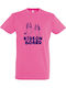 Kids' T-shirt Pink Bluey Kids On Board