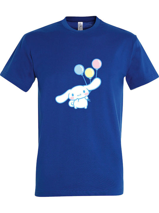 Παιδικό T-shirt Royal Blue Cinnamoroll Flying B...