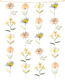 Hanging Decorations Pastel Flowers