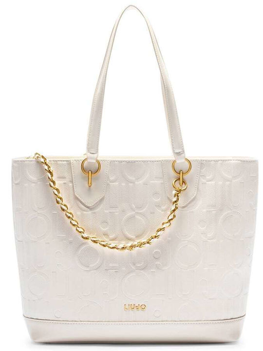 Liu Jo Women's Bag Tote Handbag Beige