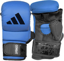 Mănuși Grappling Adidas Combat 50 Albastru