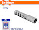 Wadfow Βισμα Πλαστικο Pe Universal 8x40mm 50tem Wxtb931