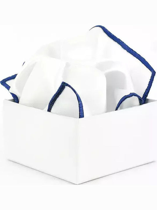 Messaggero Men's Handkerchief White