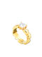 Chiara Ferragni Damen Ring mit Zirkonia Vergoldet
