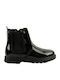 Kids Boots with Zipper Black