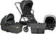Bebe Stars Onyx 3 in 1 Baby Stroller Suitable f...