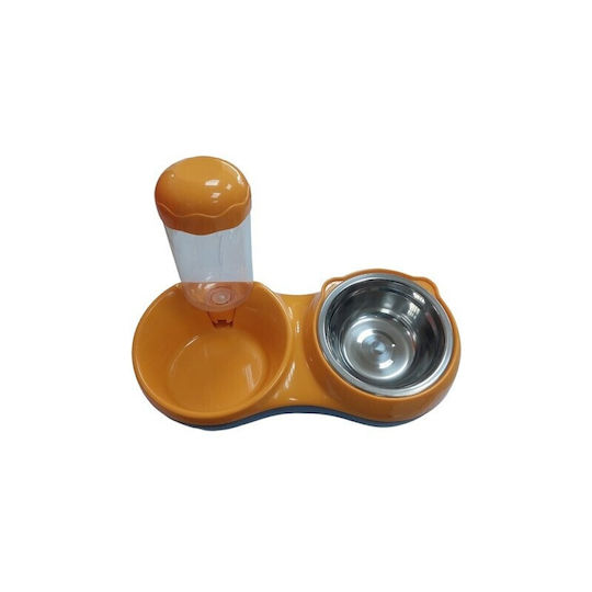 Sun-Sun Automatisch Schalen aus Propylen Futter & Wasser für Hund & Katze 2x 600ml