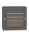 LED Wall Light Square 6W 3CCT Anthracite Adria-st2g 3230661 Vito