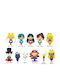 Sailor Moon 3D PVC Ключодържатели Серия 1 Дисплей 24