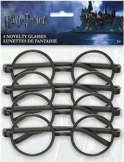 Unique Partybrille mit Thema "Harry Potter" aus Kunststoff Set 4Stück U59071
