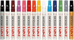 Saratoga Paint Ανεξίτηλος Μαρκαδόρος Ασημί
