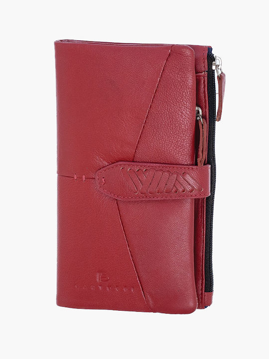 Bartuggi Leather Women's Wallet Classic Burgundy