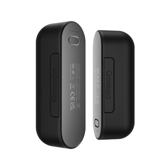 Ocoopa Hand Warmer External Battery Type-C Electric Magnetic Design Magtwins 2x 5000mAh Ocoopa UT2S-BK Black 6975292221089
