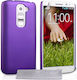 YouSave Accessories Ultra Slim By Yousave Back Cover Set cu Geam Violet (LG G2 mini)