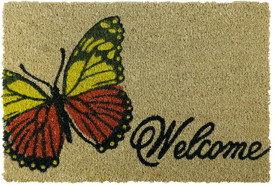 Πατακι Εισοδου Κοκοφοινικα Butterflywelcome Sl8624 40x60 San Lorentzo 8624