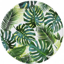 Tropical Fiesta Food Plate for Party 8 Pieces