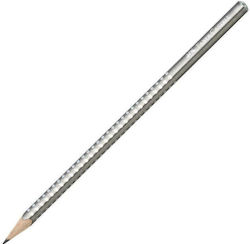 Μολύβι Faber Castell Grip Sparkle Silver 118213