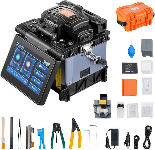 Vevor Fiber Fusion Splicer 6 Motors Core Alignment 6s Splicing Οθόνη Αφής 5