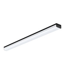 Γραμμικό Φωτιστικό Οροφής Led Linelo 18w 60cm 3cct 2160lm Μαύρο Σώμα 3300180 Linear Fixture Vito