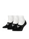 PUMA Șosete Sportive Negre 3 perechi