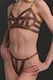 Zizo Frauen Sexy Slip Braun