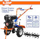 Wadfow WTL3A135 Cultivator Benzină 9hp/418cc cu Pornire manuală